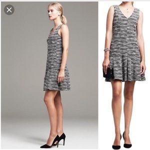 Banana Republic Marled Tweed Dress